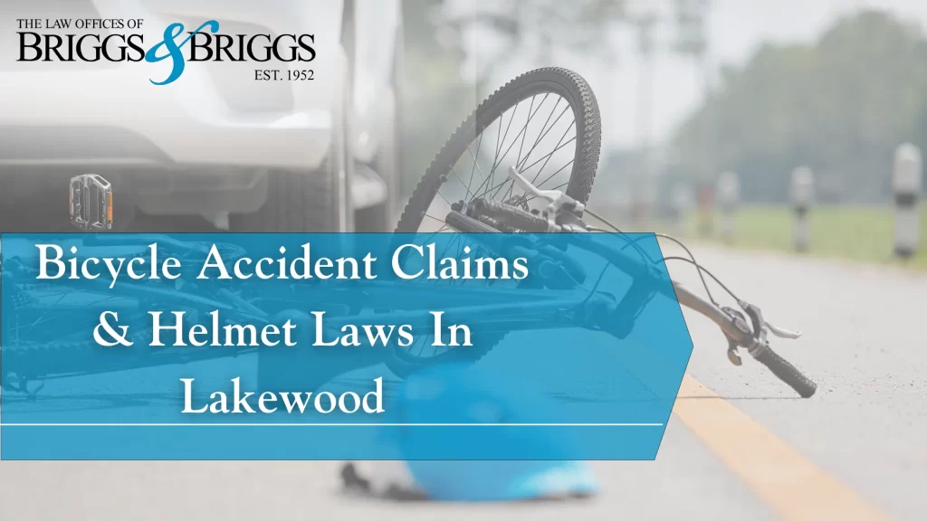 Bicycle Accident Claims & Helmet Laws In Lakewood
